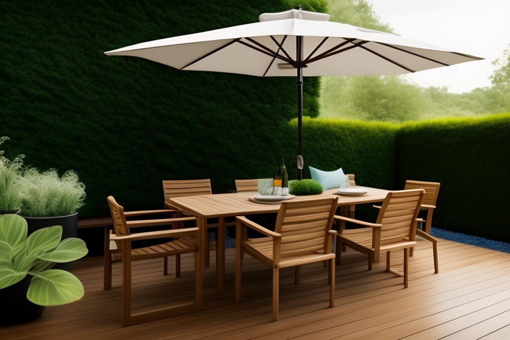 pomysł na tani taras