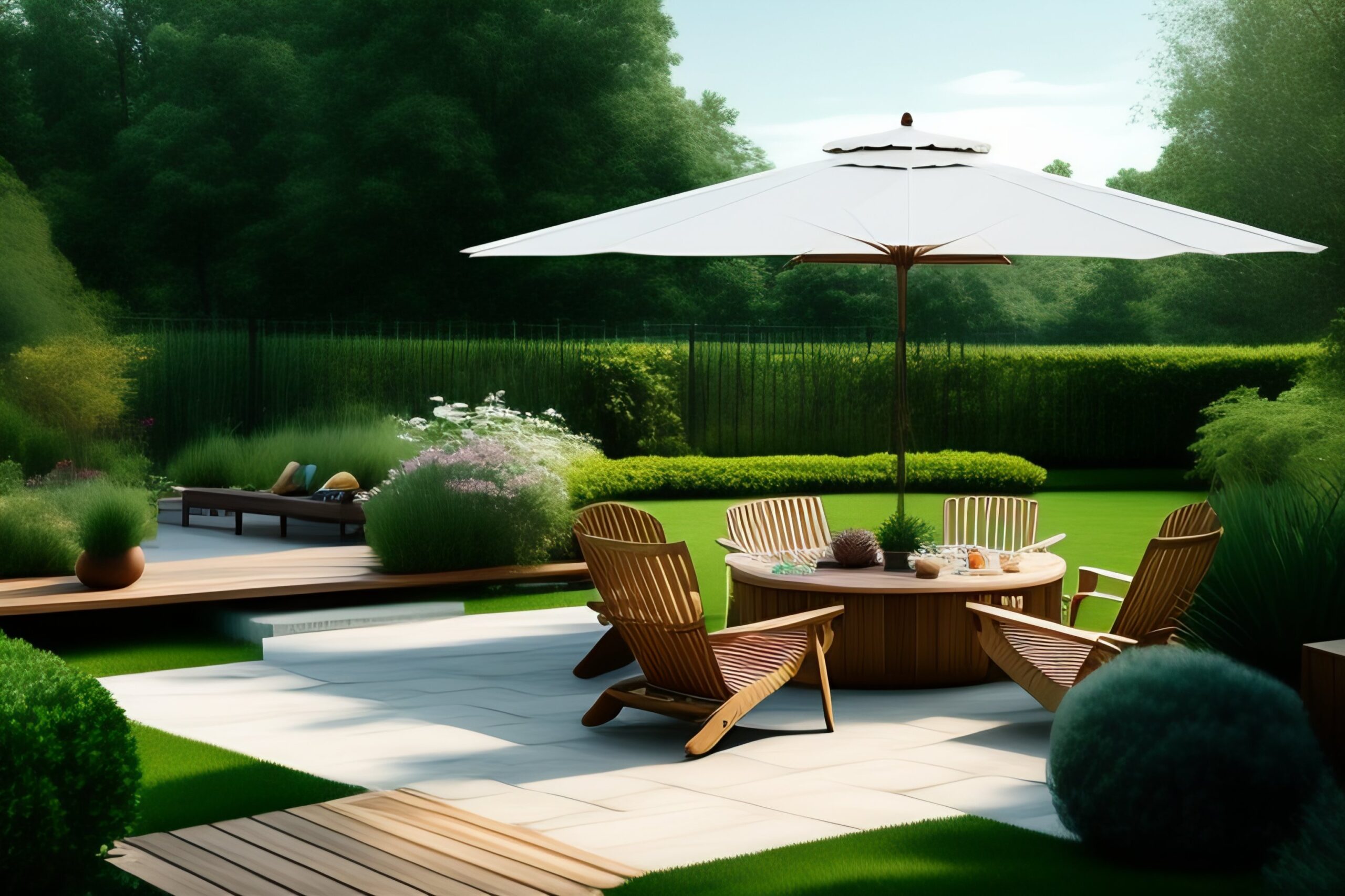 pomysł na tani taras