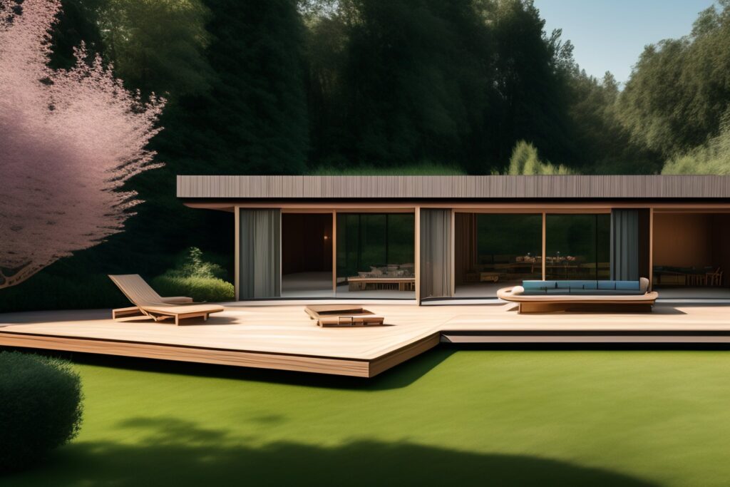 jak samodzielne zbudować taras z drewna