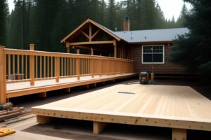 jak zbudować taras z drewna