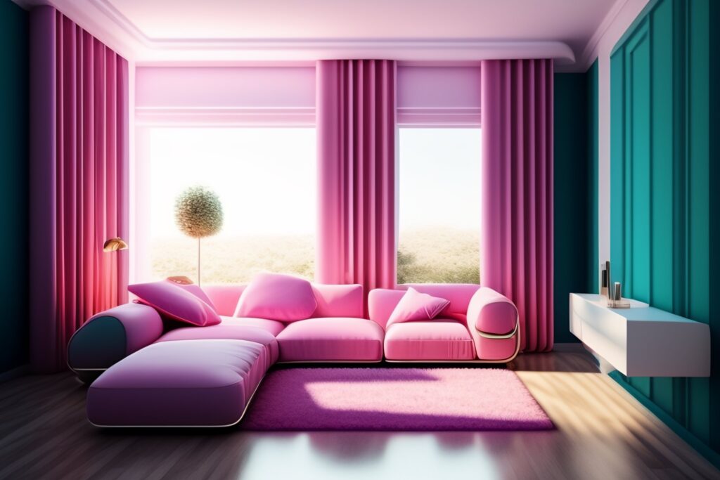 pastelowe kolory scian