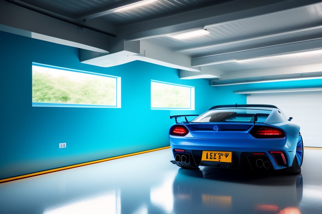 pomysł na wnętrze garażu