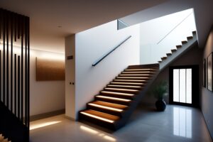 wysoka klatka schodowa aranżacje