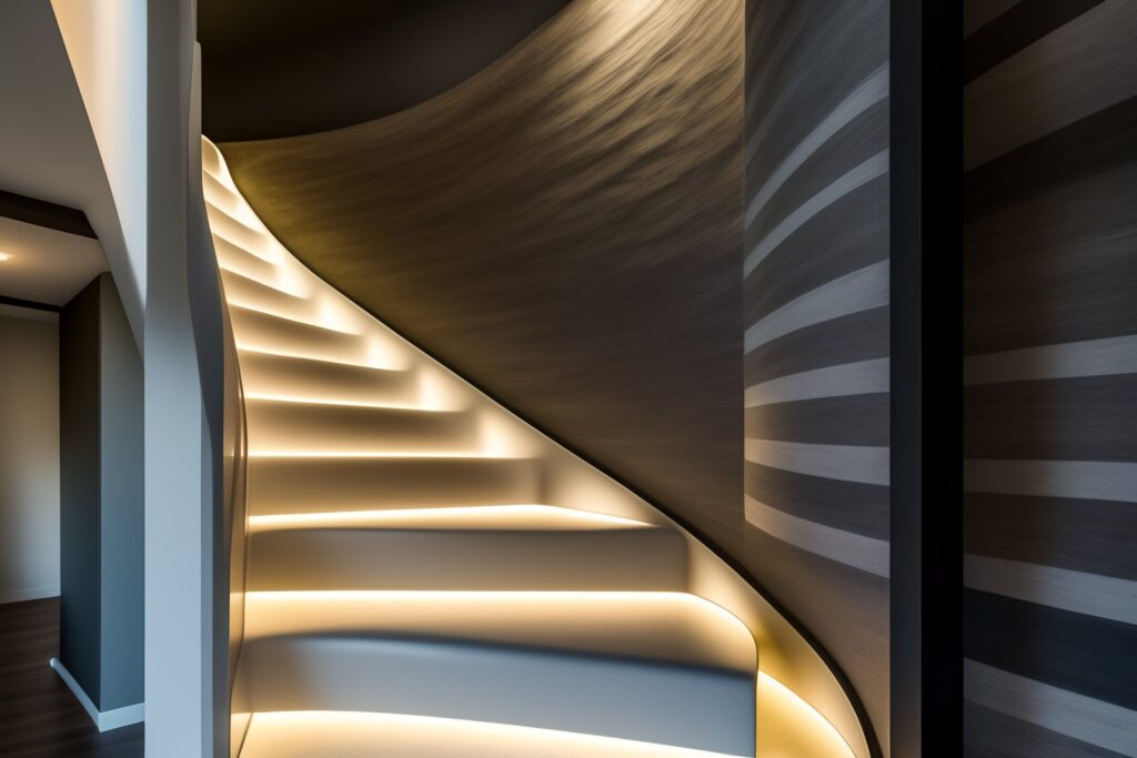 klatka schodowa tynk dekoracyjny