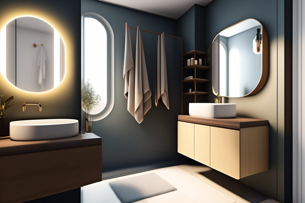 mała łazienka w bloku