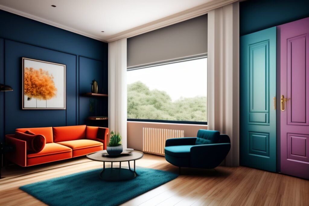 najmodniejsze kolory drzwi wewnętrznych