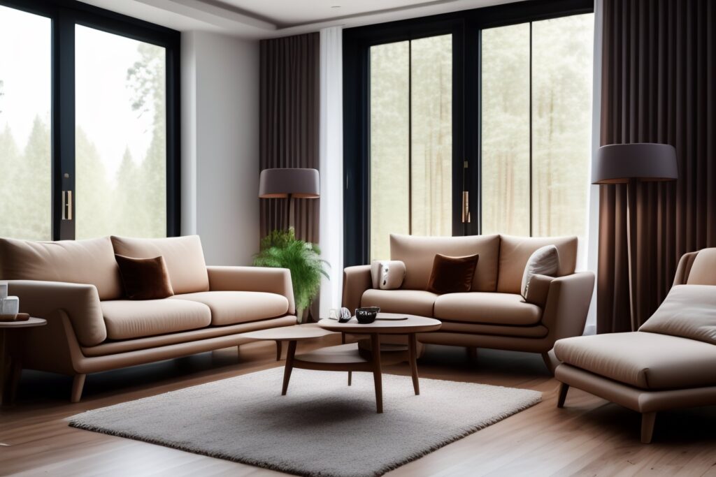 odcienie brązu farba do ścian