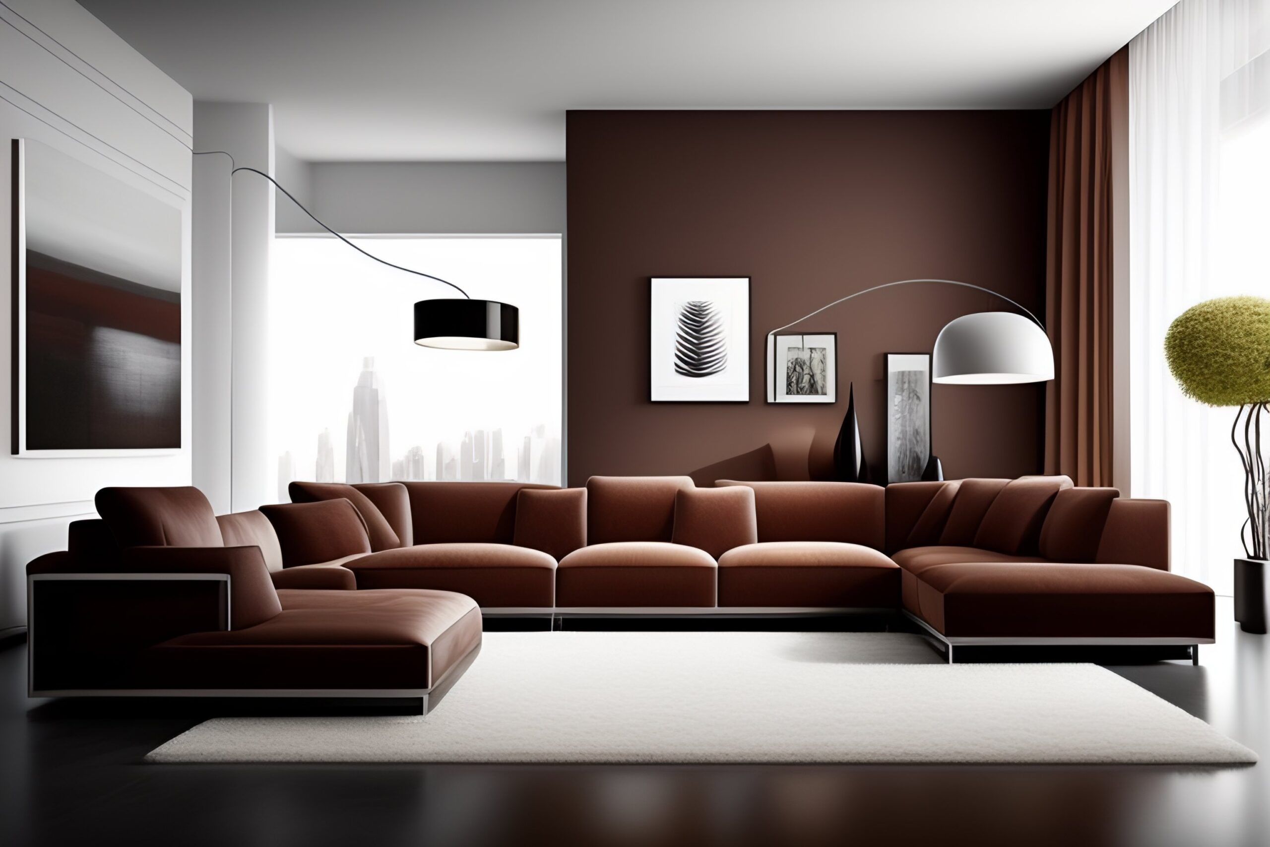 odcienie brązu farba do ścian