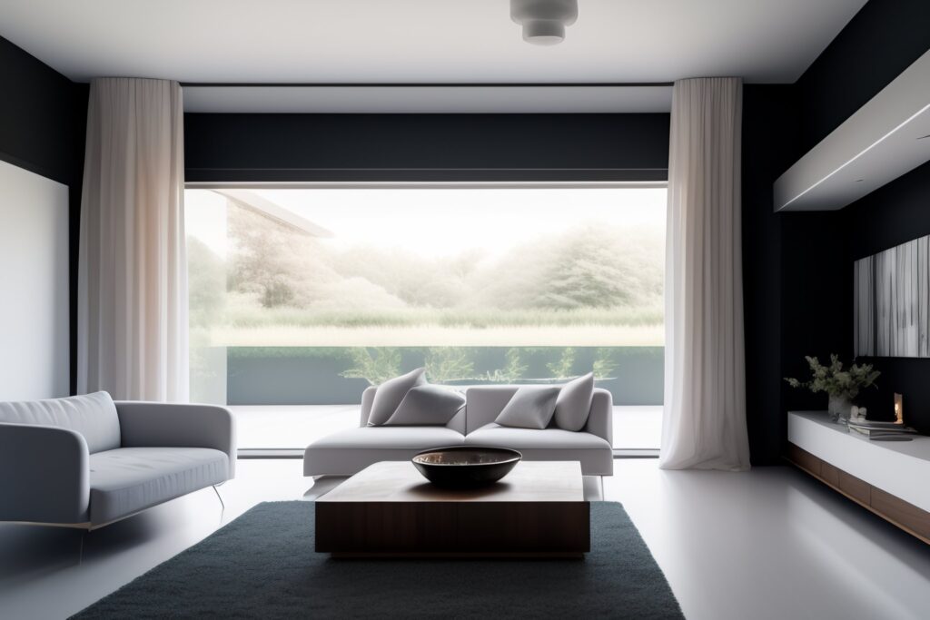 pomysł na okno bez firanek