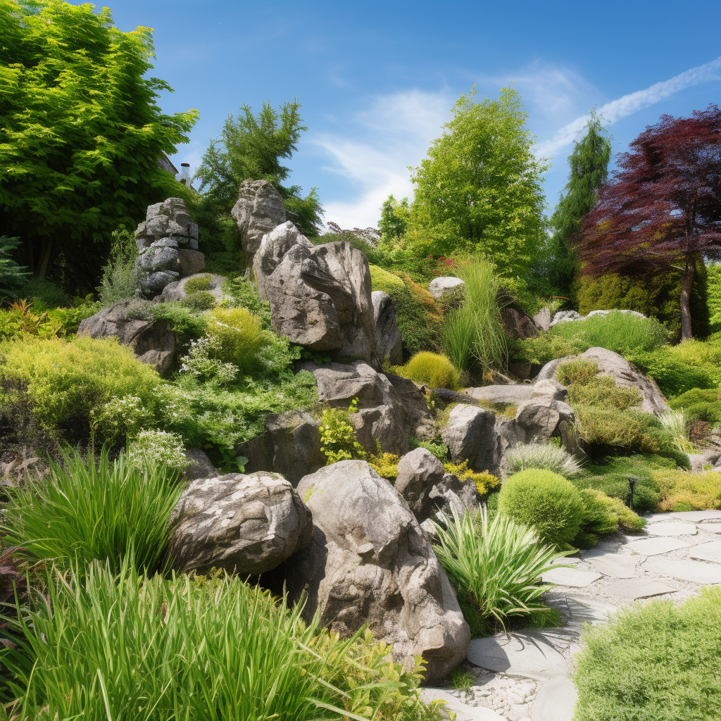 jak urządzić działkę ogrodową zdjęcia