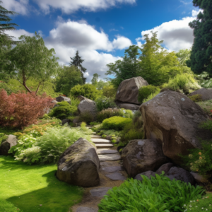 jak urządzić działkę ogrodową zdjęcia