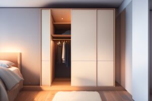 garderoba przy sypialni
