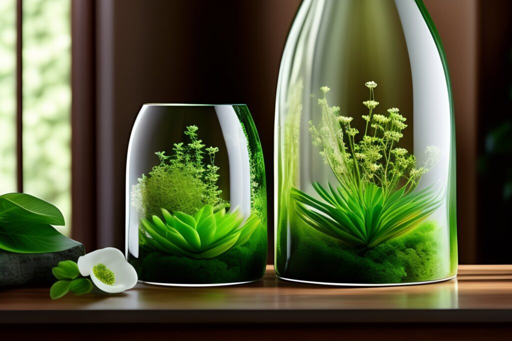 kwiaty w szkle jak zrobić