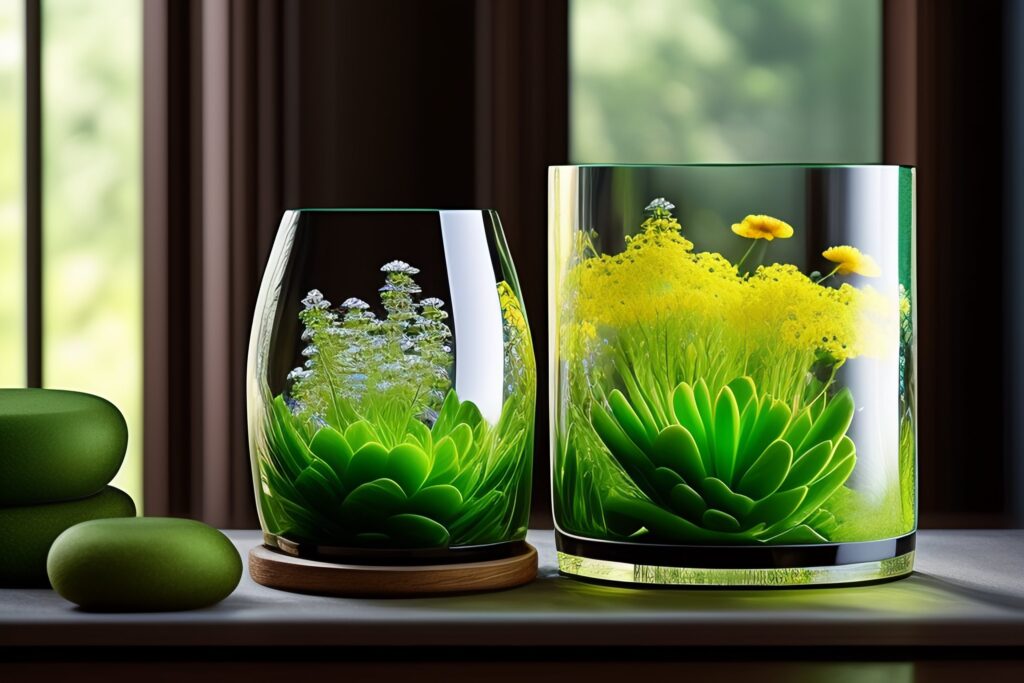 jak samodzielnie zrobić las w szkle