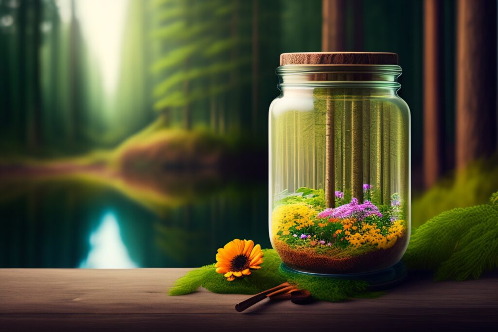 Ogr&oacute;d w szkle wymaga od Ciebie  nakładu pracy