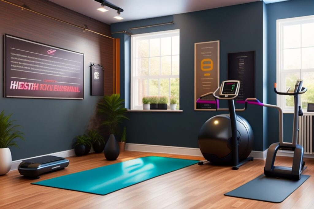 siłownia w domu aranżacje