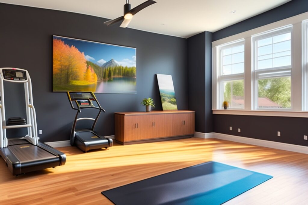 siłownia w domu aranżacje